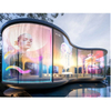 LED Flexible Transparent Film Display