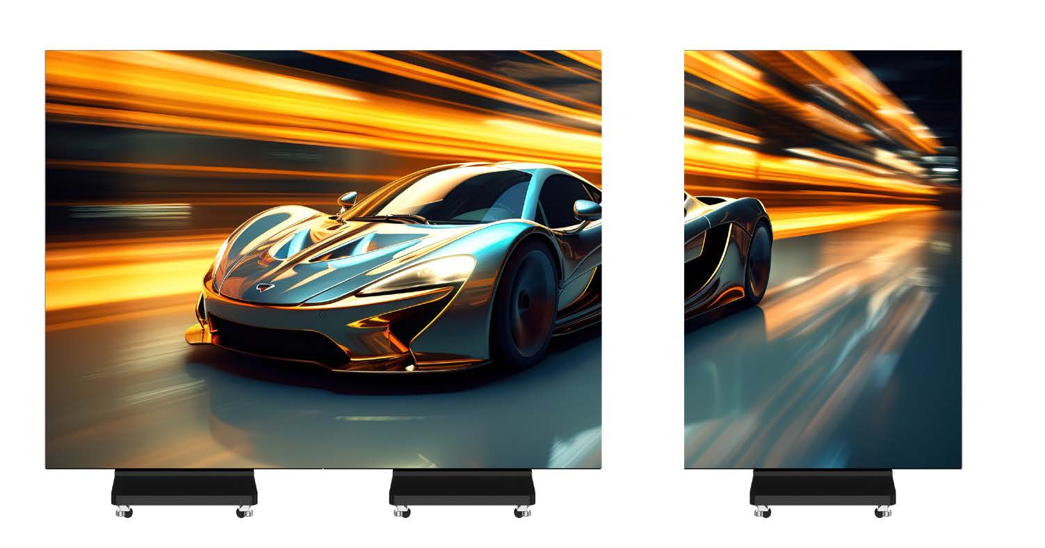 Exclusive solution for three fold (double-sided) LED poster screen-9